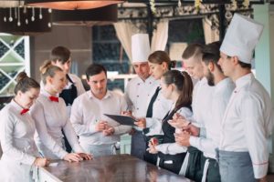 managing a restaurant